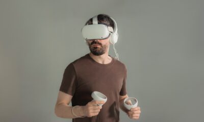 Daniel Gómez Prieto, ganador del primer premio con "El camino del sembrador...", 2023. Instalación y realidad virtual. Cortesía