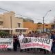 Movilización de docentes de la UNA. Foto: Radio 1.000.