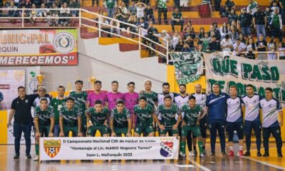 Plantel de Paranaense que ganó el Campeonato Nacional C20. Foto: Gentileza.