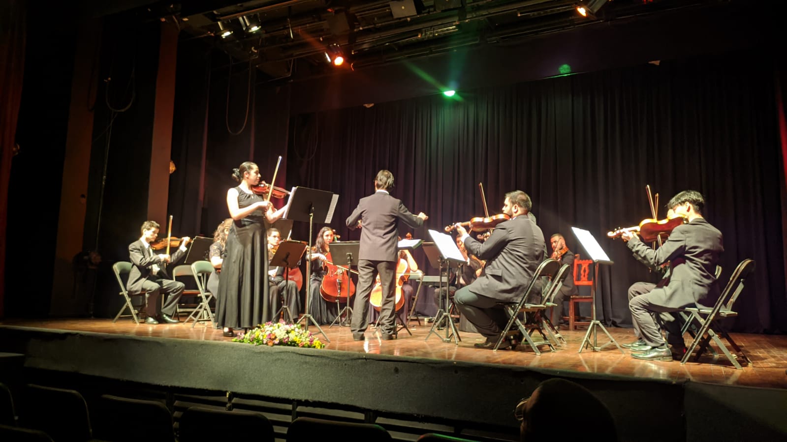 Recital barroco, uno de los muchos espectáculos ofrecidos en el Teatro de las Américas del CCPA. Cortesía