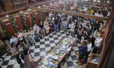 Ruta de Bibliotecas 2022, en la Biblioteca Municipal. Cortesía