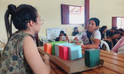 Masiva participación de las familias del Bañado Tacumbú en el diseño de sus futuras viviendas. Foto: gentileza.