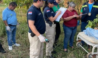 Fiscal se constituyó en inmueble ante hallazgo de cadáver. Foto: Ministerio Público.