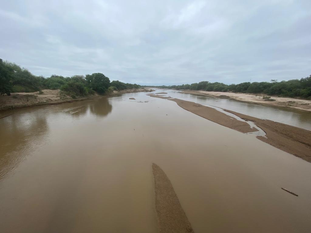 Río Pilcomayo. Foto: MOPC.