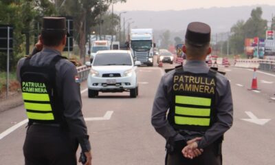 Controles de la Patrulla Caminera. Foto: MOPC.