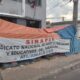 Agentes penitenciarios en huelga. Foto: Alfredo Schramm.