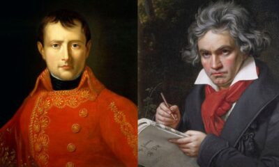 Napoleón Bonaparte nació en agosto de 1769. Ludwig Van Beethoven, en diciembre de 1770. Aunque sus caminos nunca se cruzaron, estarán siempre unidos por la Eroica. Foto: BBC.