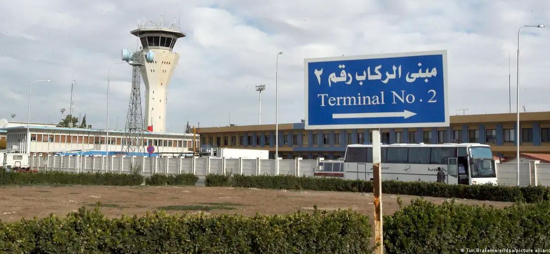 El aeropuerto internacional de Damasco, Siria. Foto: DW.