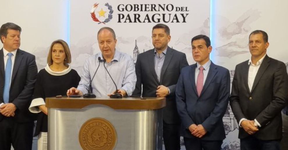 Conferencia de prensa del Equipo Económico Nacional. Foto: Presidencia.