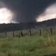 Tornado en Mbocayaty del Yhaguy en el Departamento de Cordillera. Foto: captura.