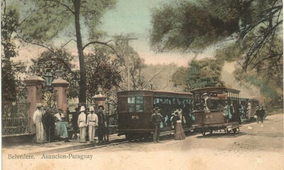 Postal que muestra acceso al “Belvedere” de Juan Ceriani, ca. 1890. Cortesía