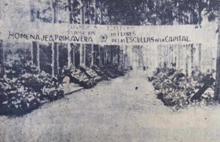 Exposición de flores y productos de huertas escolares. Parque Caballero. El Diario, 16 de septiembre de 1930. 