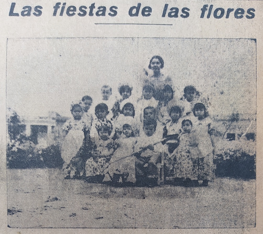 La maestra Benefrida García Bazán y sus infantes. Ypacaraí, 03 de octubre de 1930. El Diario 