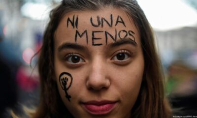 Protesta contra el feminicidio. Foto: DW.