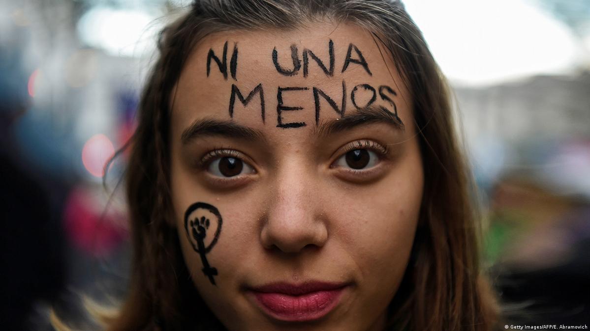 Protesta contra el feminicidio. Foto: DW.