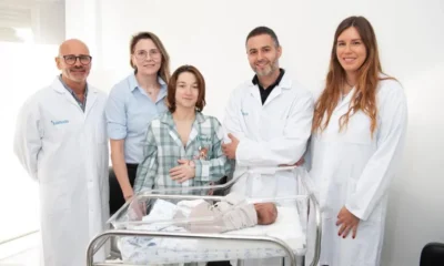 Nació el primer bebe gestado por dos mujeres. Foto: Radio LT7