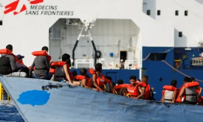 Migrantes en el Mediterráneo. Foto: DW. Archivo.