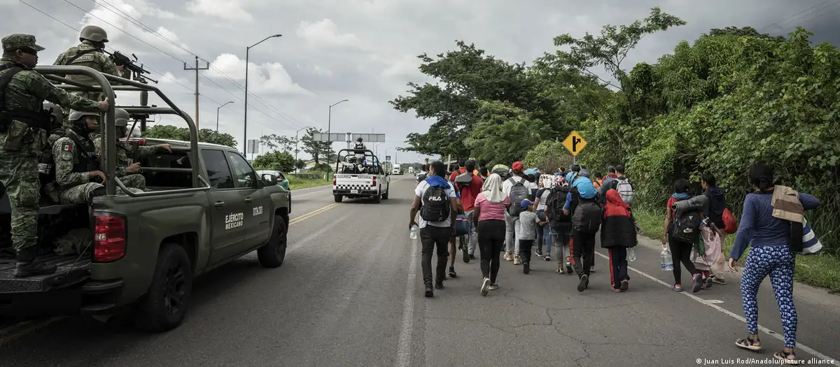 Migrantes. Foto referencial. DW.