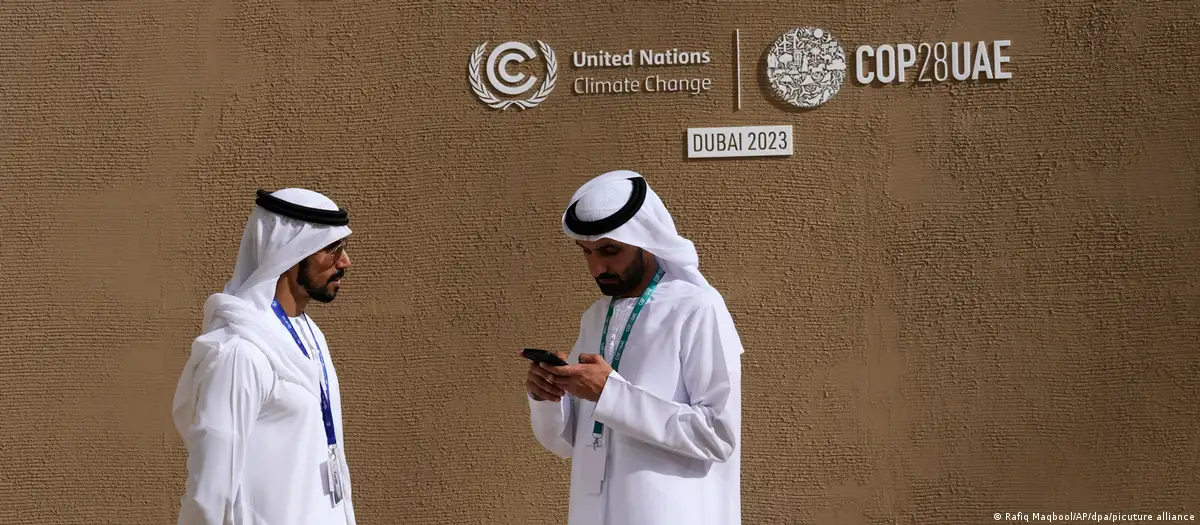 Arranca la COP28 en Dubái, la conferencia de cambio climático más grande de la historia. Foto: DW.