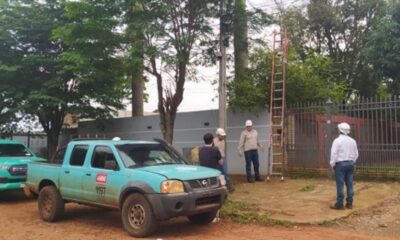 Trabajos de la Ande. Foto: Radio referencial. Radio 1000.