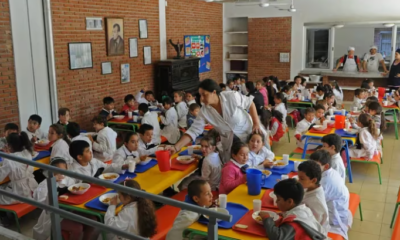 Cantina de una escuela uruguaya. Foto: Infobae.