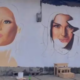 Mural en honor a Sheynnis Palacios, Miss Universo 2023 quedó inconcluso. Foto: Infobae.