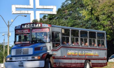 Dinatran liberará horarios de buses durante las festividades de Caacupé. Foto: Archivo.