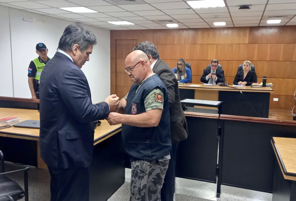 Christian Turrini condenado a 20 años de prisión. Foto: Gentileza.