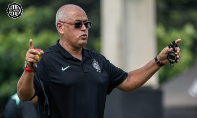 Francisco Arce, entrenador de Olimpia. Foto: @elClubOlimpia.