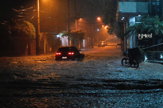 Raudal en Asunción. Foto: Fernando Romero.