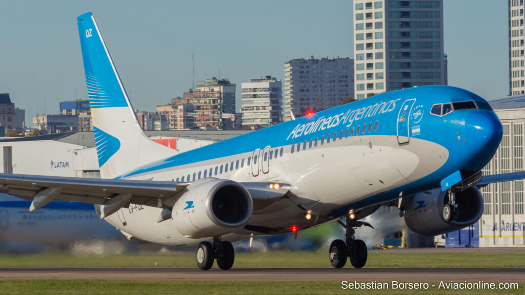 Aerolíneas Argentina. Foto: Gentileza.