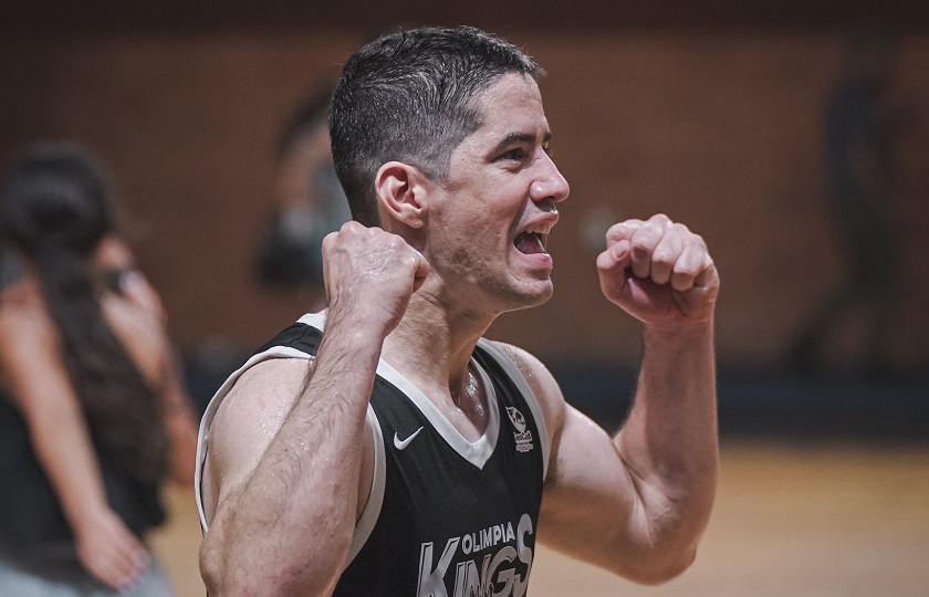 Luis Ljubetic, capitán de Olimpia Kings. Foto: @OlimpiaKings.