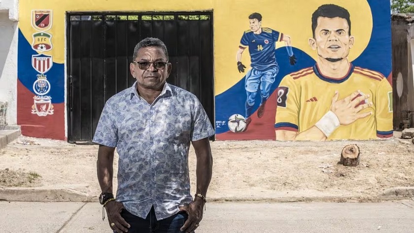 Luis Manuel Díaz, padre del futbolista Luis Díaz. Foto: Camilo Rozo.