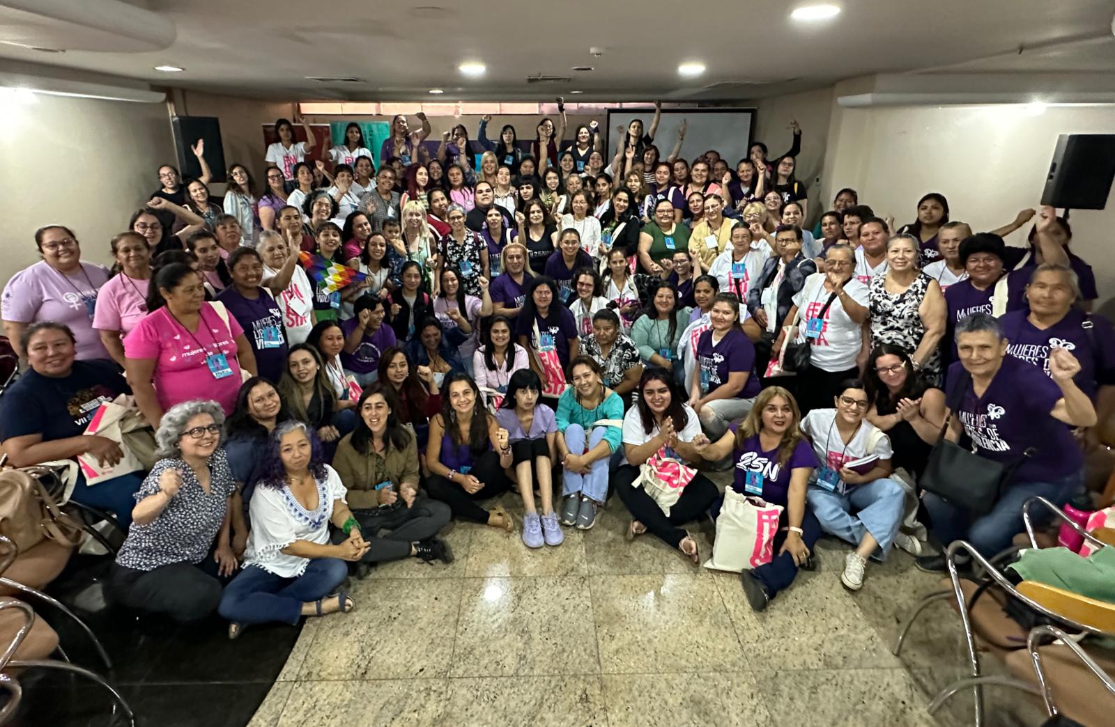 XVI Encuentro entre Mujeres Activistas y Líderes de la Sociedad Civil. Foto: Gentileza.