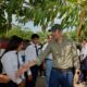 Santiago Peña de visita al Chaco. Foto: Gentileza.