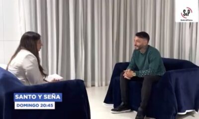 Sebastián Marset en entrevista exclusiva para el programa "Santo y Seña" de Uruguay. Foto: Captura.