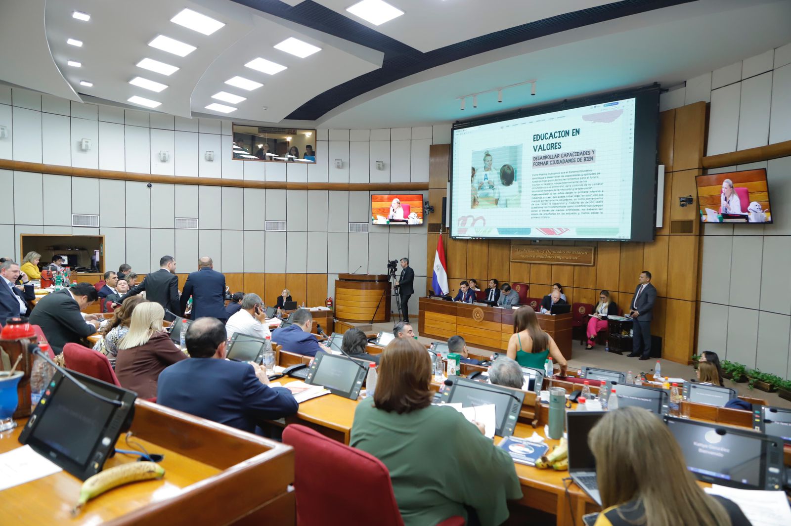 Finalmente, tras un extenso debate a través del voto nominal, con 33 votos el Senado se ratificó en su sanción inicial, en el rechazo del proyecto de Ley. El documento se remite al archivo. Foto: Gentileza.