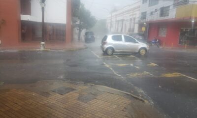 Lluvias en Asunción. Foto: Silvia Sosa.