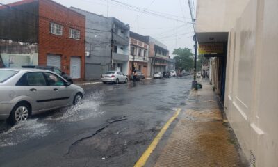 Lluvias en Asunción. Foto: Silvia Sosa.