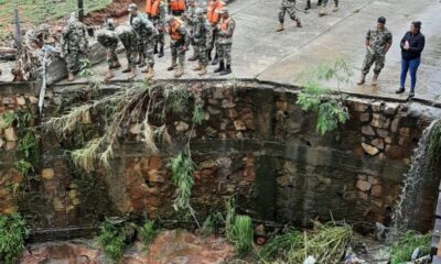 Una trampa mortal es la zona donde cayeron los militares. Foto: Ejército Paraguayo.