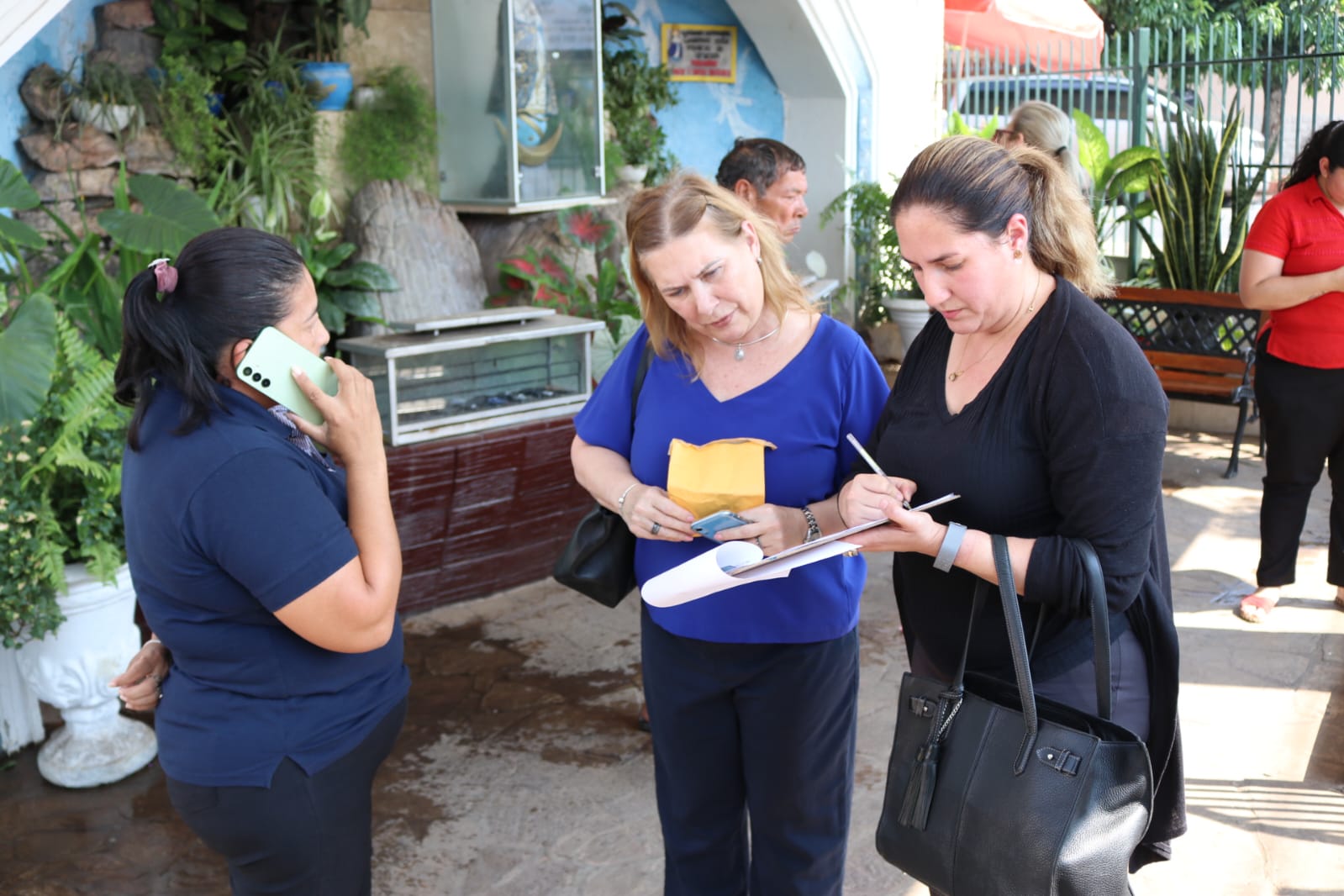 Imputan a funcionaria del MEC. Foto: Ministerio Público.