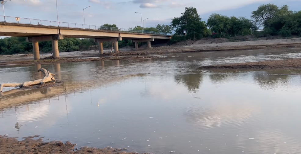 Río Pilcomayo. Foto: MOPC.