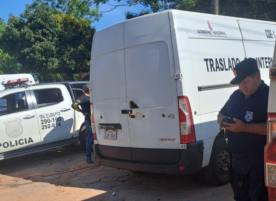 El interno llegó sin signos de vida. Foto: Policía Nacional.