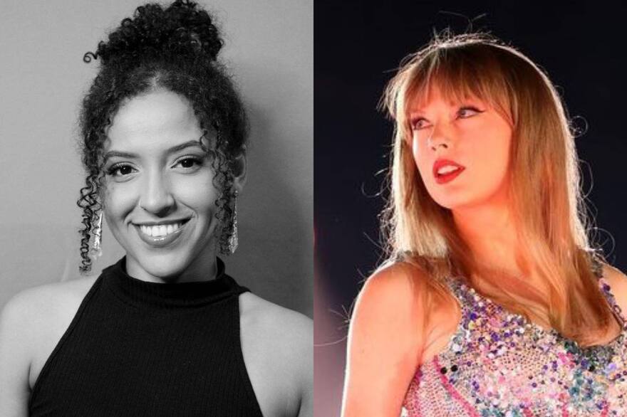 Ana Clara Benevides murió en el recital de Taylor Swift (Foto Twitter @AnittaCrave / Instagram @taylorswift)