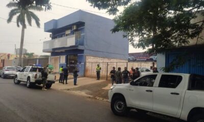 Sicarios intentaron asesinar a propietarios de esta playa de servicios. Foto: Gentileza.