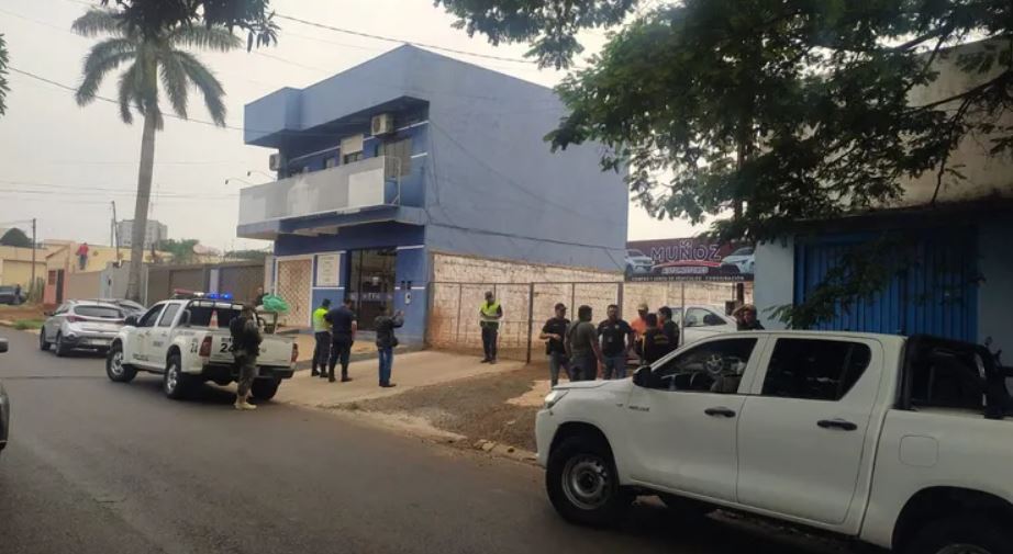 Sicarios intentaron asesinar a propietarios de esta playa de servicios. Foto: Gentileza.