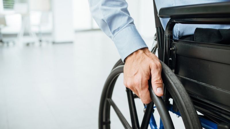 Silla de ruedas. Foto: Getty Images.