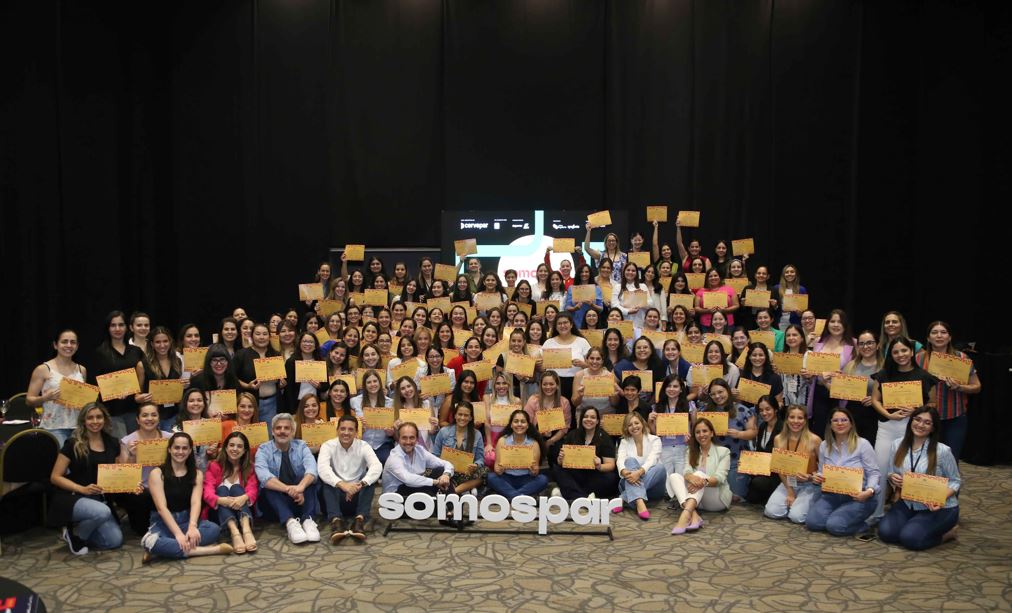 Mujeres líderes del mundo empresarial se reunieron en SomosPar. Foto: Gentileza.