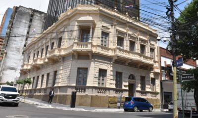 Edificio de la Vicepresidencia de la República. Foto: Municipalidad de Asunción.