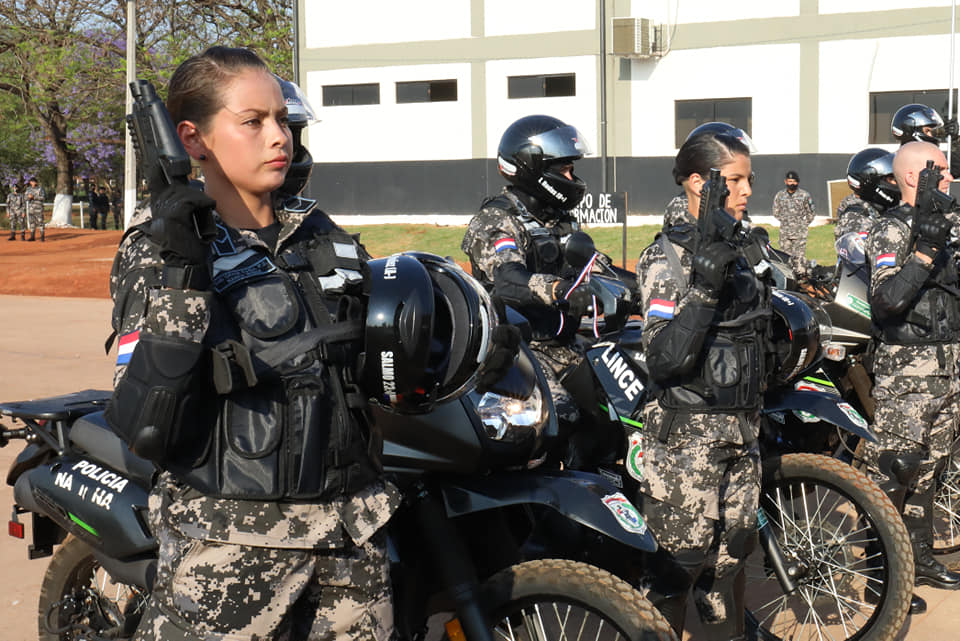 Linces mujeres. Foto: Ministerio del Interior.